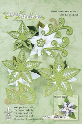 Lea'Bilities - Cut and Embossing dies - Poinsettia