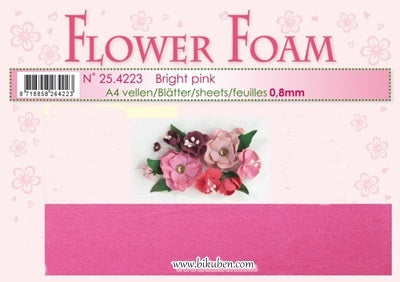 Leane - Flower Foam - Bright Pink