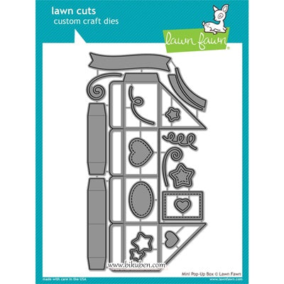 Lawn Fawn - Craft Dies - Mini Pop-up box