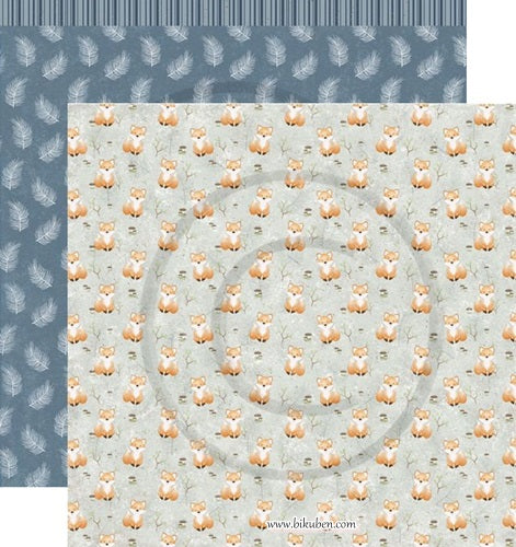 Papirdesign - Tur i skogen - Revestreker 12 x 12"