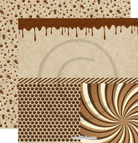 Papirdesign - Sjokolade - Sjokolade 12 x 12"