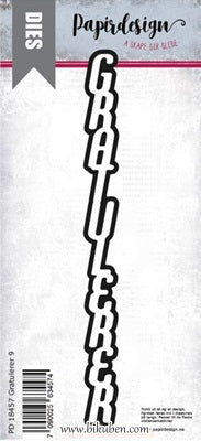 Papirdesign - Dies - Gratulerer 9