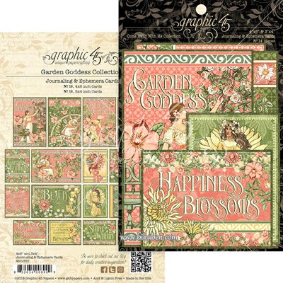 Graphic45 - Garden Goddess - Ephemera