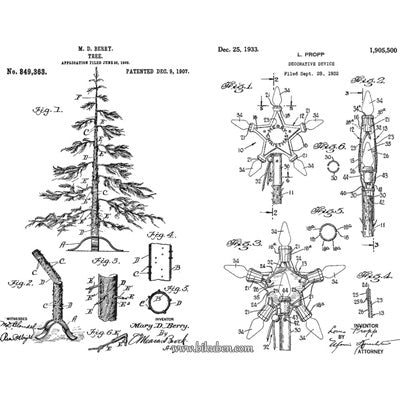 Tim Holtz Collection - Cling Stamps - Inventor #5