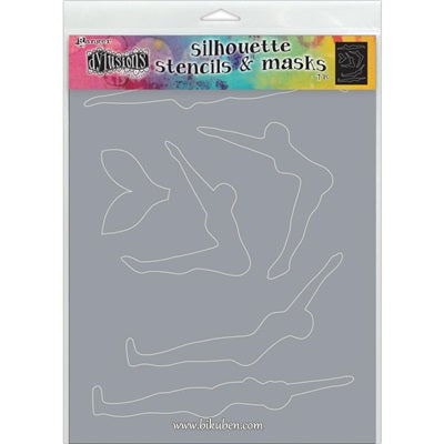 Dylusions - Large Stencil - Make a Splash