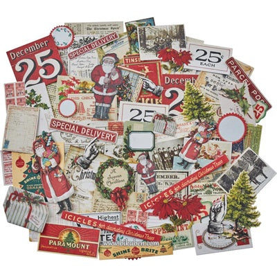 Tim Holtz - Idea-Ology - Ephemera Pack - Christmas Snippets
