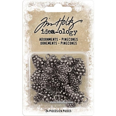 Tim Holtz - Adornments - Pinecones