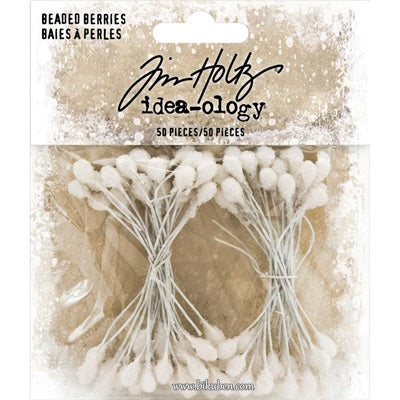 Tim Holtz - Idea-Ology - Beaded Berry - White