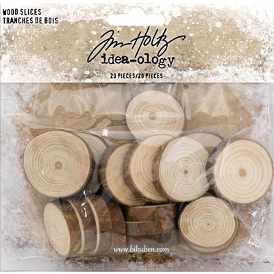 Tim Holtz - Ideaology - Wood Slices