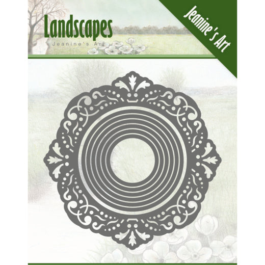 Jeanine Art - Landscapes- Mini Frame Circle dies
