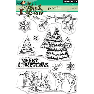 Penny Black - Clearstamp - Peaceful