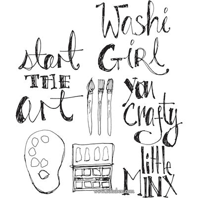 Jane Davenport - Clear Stamp - Crafty Minx