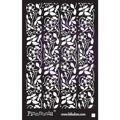 Prima - Finnabair - Elementals Stencil - Passiflora    6x9"