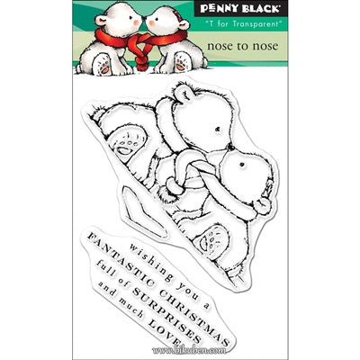 Penny Black - Clearstamp - Nose to nose
