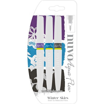 Tonic Studio - Nuvo Aqua Flow Pens - Winter Sky