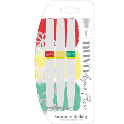 Tonic Studio - Nuvo Aqua Flow Pens - Summer Holiday