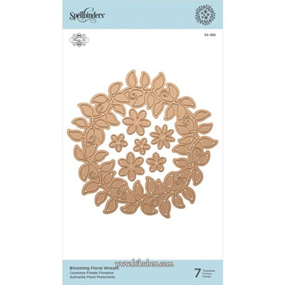 Spellbinders - Shapeabilities - Marisa Job - Blooming Floral Wreath