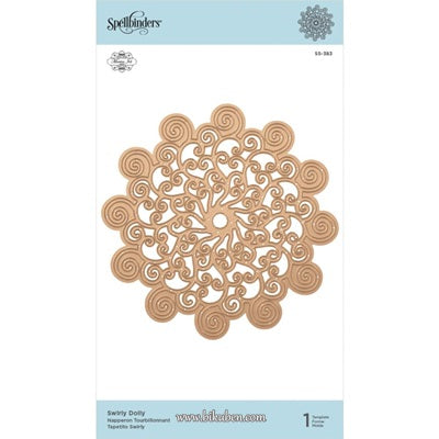 Spellbinders - Shapeabilities - Marisa Job - Swirly Doily