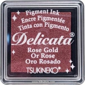 Delicata - Small Ink - Rose Gold Shimmer