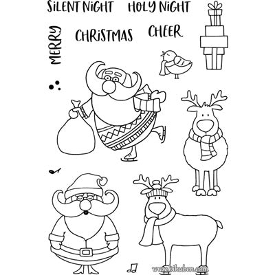 Jane's Doodles - Clearstamp - St. Nick