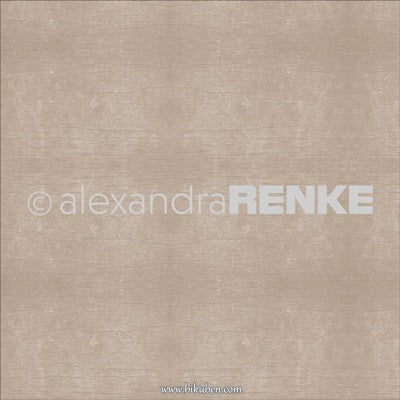 Alexandra Renke - Wood structur - Brown Paper 12 x 12"