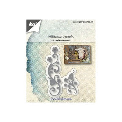 Joy! Crafts Dies - Hibiscus Swirl