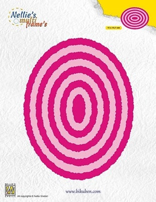 Nellie Snellen - Multiframe - Photo Frames - Ovals