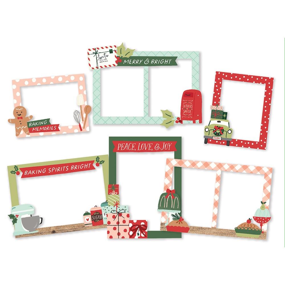 Simple Stories - Baking Spirits Bright - Chipboard Frames