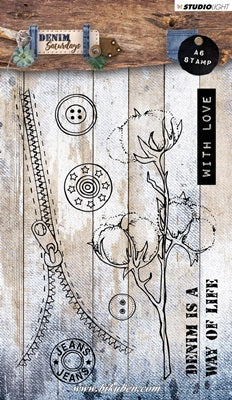 Studiolight - Denim Saturdays - Clear Stamp - Way of Life