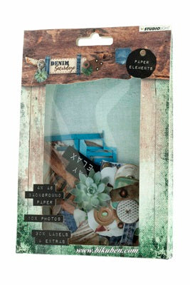 Studiolight - Denim Saturdays - Paper Elements - 2