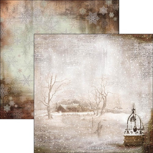 Ciao Bella - Sound of Winter - Winter is time for home 12 x 12"