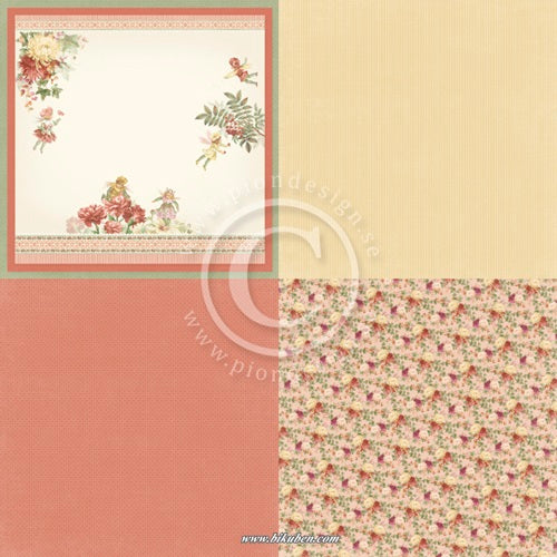 Pion Design - Four Seasons of Fairies - Autumn Fairies - 6 x 6 tum - 12 x 12"
