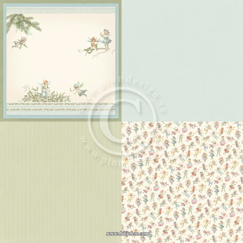 Pion Design - Four Seasons of Fairies - Winter Fairies - 6 x 6 tum - 12 x 12"