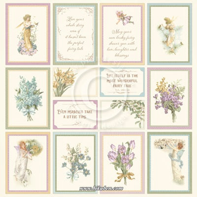 Pion Design - Images from the Past - Four Seasons of Fairies 1 - 12 x 12"