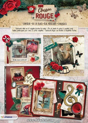 Studiolight -  Die Cut Block - Classic Rouge