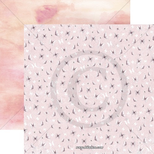 Papirdesign - Vårstemning - Sveve høyt     12 x 12"