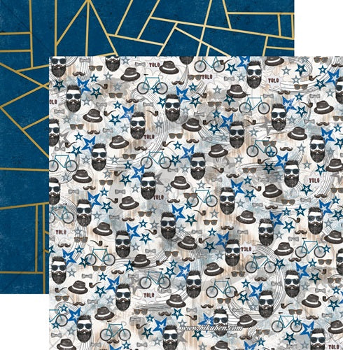 Papirdesign - Ungdommelig - Hipster 12 x 12"