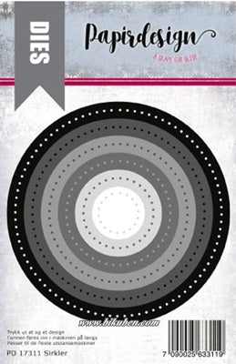Papirdesign - Dies - Sirkler