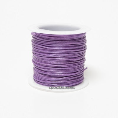 Kort & Godt - Vokset Bomullstråd - Rull - Lys Lilla