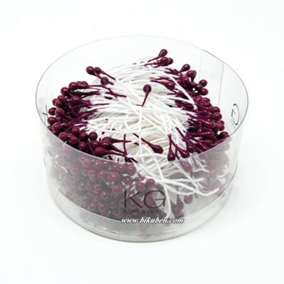 Kort & Godt - Blomsterfrø 2 - burgunder