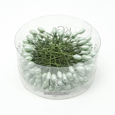 Kort & Godt - Pyntebær 2  - lysgrønn  - 5mm