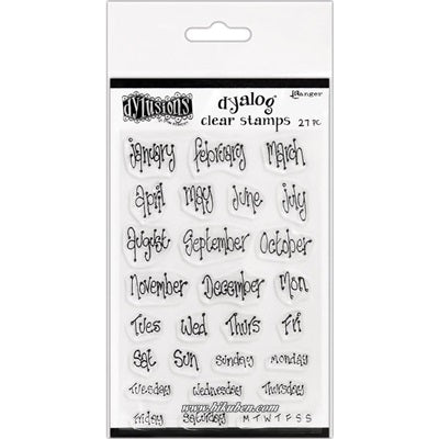 Dylusions - Clearstamp - Blind date