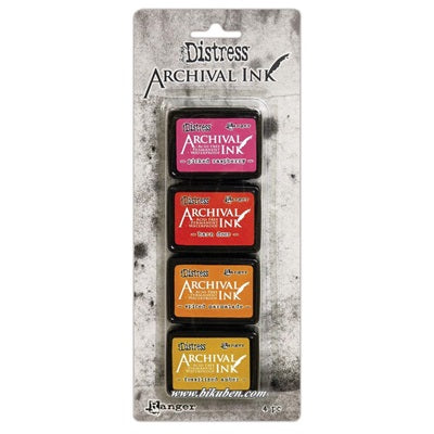 Ranger - Archival Ink Pad - Tim Holtz - Distress Mini Archival Pad Kit - #1
