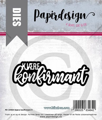 Papirdesign - Dies - Kjære Konfirmant 5