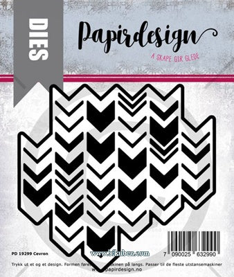 Papirdesign - Dies - Cevron