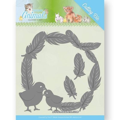 Jeanine Art - Animals - Dies - Feathers all around