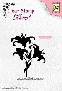 Nellie Snellen - Clearstamp - Lilies