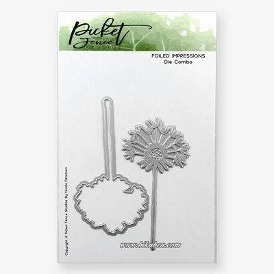 Picket Fence - Dies - Dandelion Foiled Impressions Die