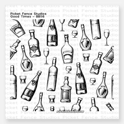 Picket Fence - Clear Stamp - Good Times