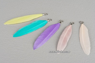 Fjær m/oppheng - Chic Fargemix